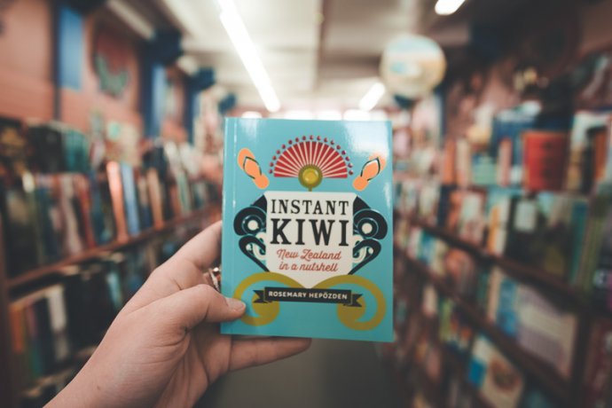 Instant Kiwi book by osemary Hepozden in Wardini Books Napier, New Zealand